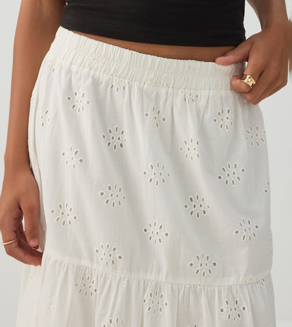 Ardene Skirts - White Maxi Skirts