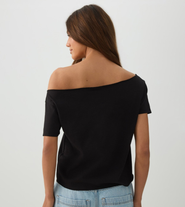 Ardene Ardene - BLACK Short Sleeve T-Shirts