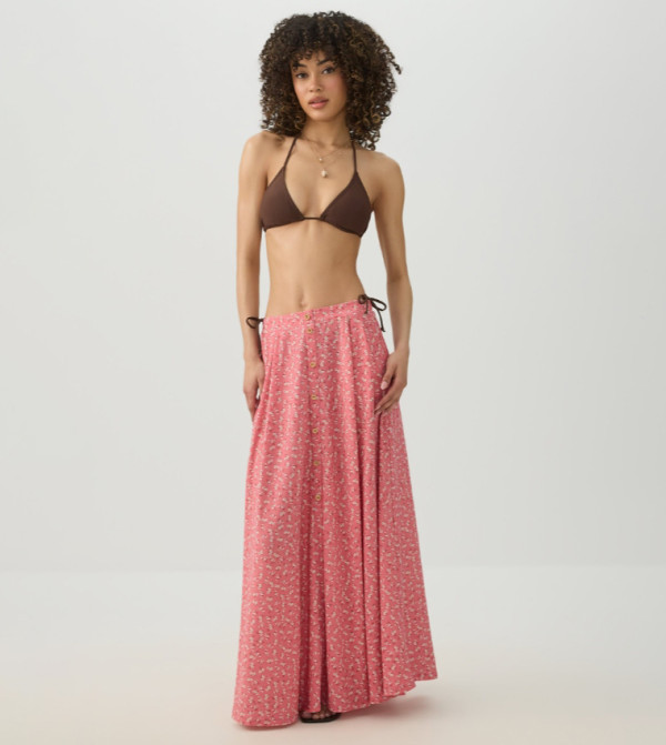 Ardene  Maxi Skirts - Pink Maxi Skirts
