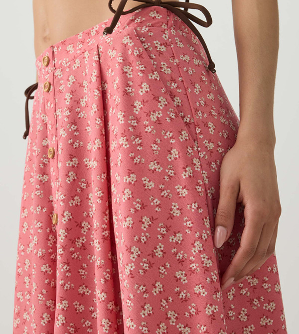 Ardene  Maxi Skirts - Pink Maxi Skirts