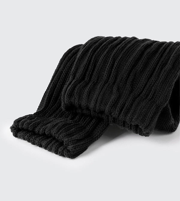 اردين  جوارب   - أسود Calf Length Socks