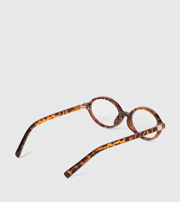 Ardene  Retro Sunglasses - Brown undefined