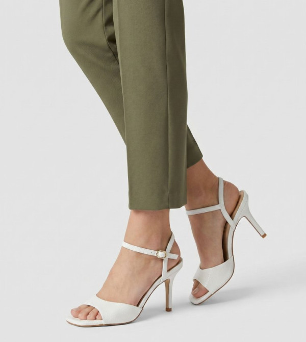 Dune London Heels - White Heels