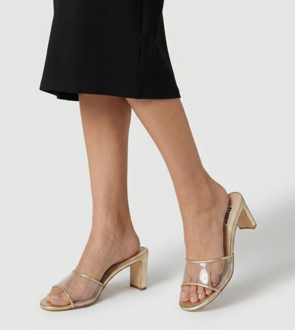 Dune London  - Gold Heels