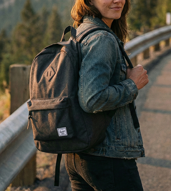 Herschel - Black Backpacks