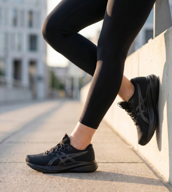 Asics  Sports Shoes - Black Running Shoes