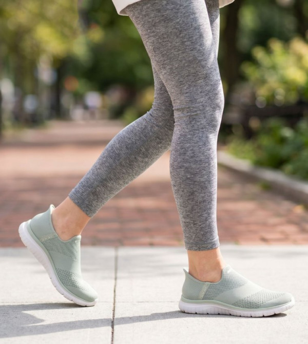 Skechers Slip-Ons - Green Casual Slip-ons