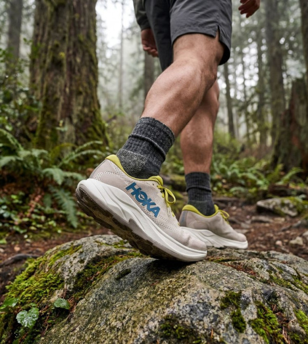 Hoka Hoka - Beige Running Shoes