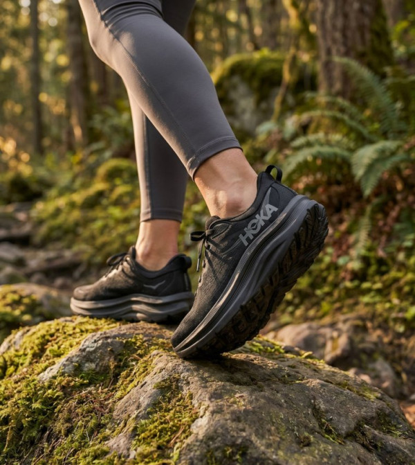 Hoka Shoes - BLACK Running Shoes