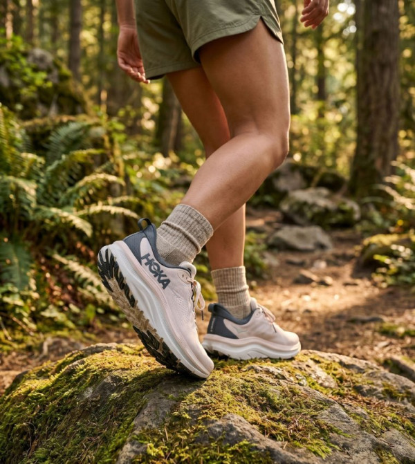 Hoka - Off White Running Shoes