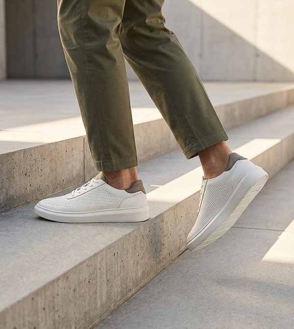 Hush Puppies Hush Puppies - White Low Top