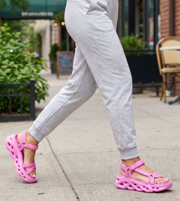 Skechers Skechers - Pink Flat Sandals