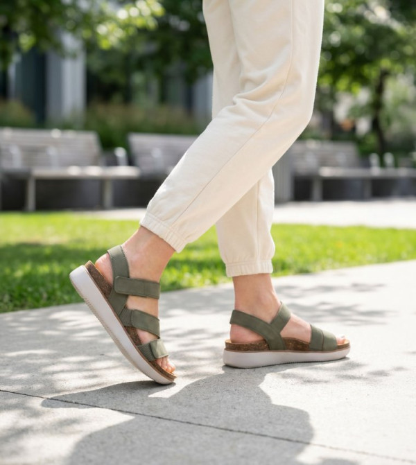 Skechers Skechers - Olive Flat Sandals