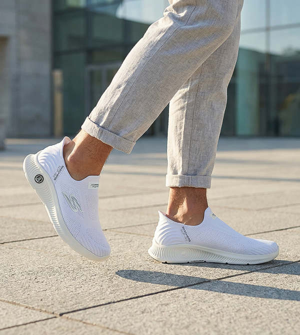 Skechers Skechers - White Walking Shoes