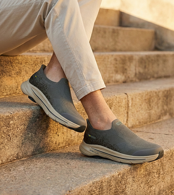 Skechers  Shoes - Brown Walking Shoes
