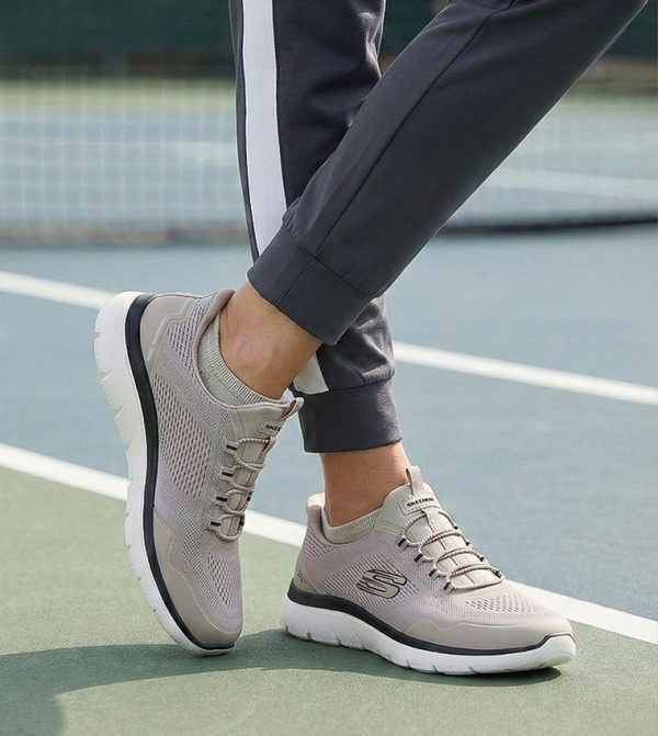 Skechers  Slip-ons - Beige Casual Slip-ons