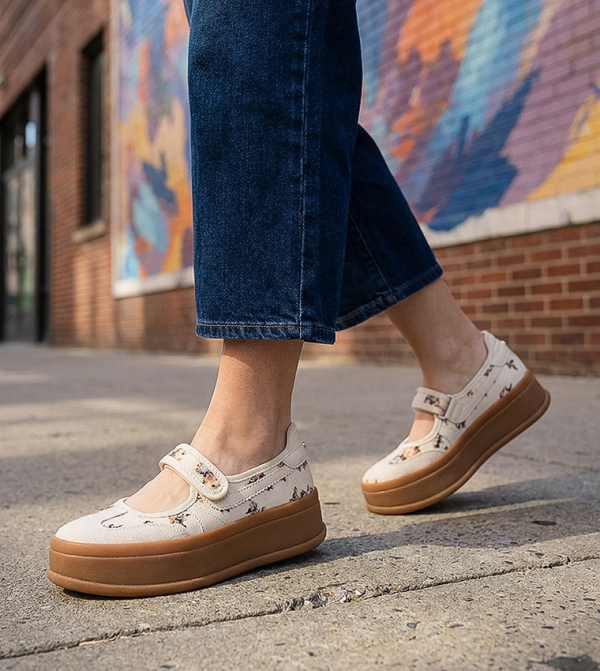 Steve Madden Steve Madden - Beige Casual Slip-ons