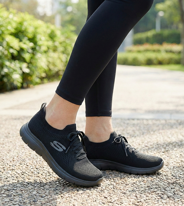 Skechers  Slip-Ons - Black Casual Slip-ons