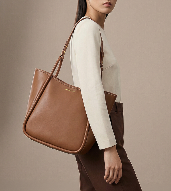 Charles & Keith  Bags - Brown Shoulder bags