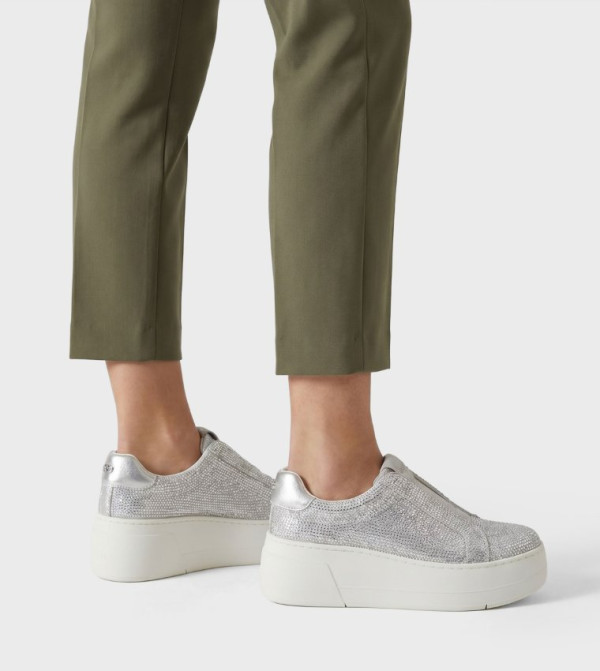 ديون لندن  Slip-Ons - فضي سهل الارتداء