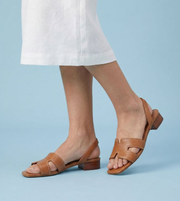 Aldo  Sandals - Brown Heels
