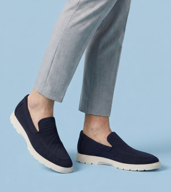 Aldo Casual Slip-ons - Navy Casual Slip-ons