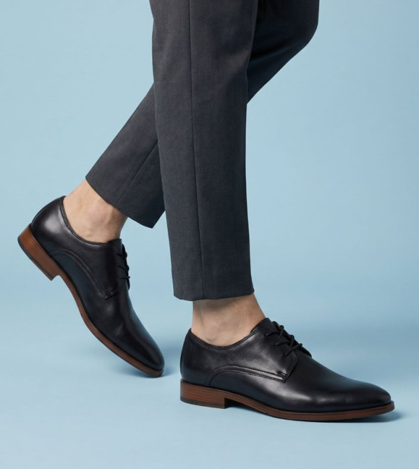 Aldo  Formal Shoes - Black Formal Lace-Up Shoes