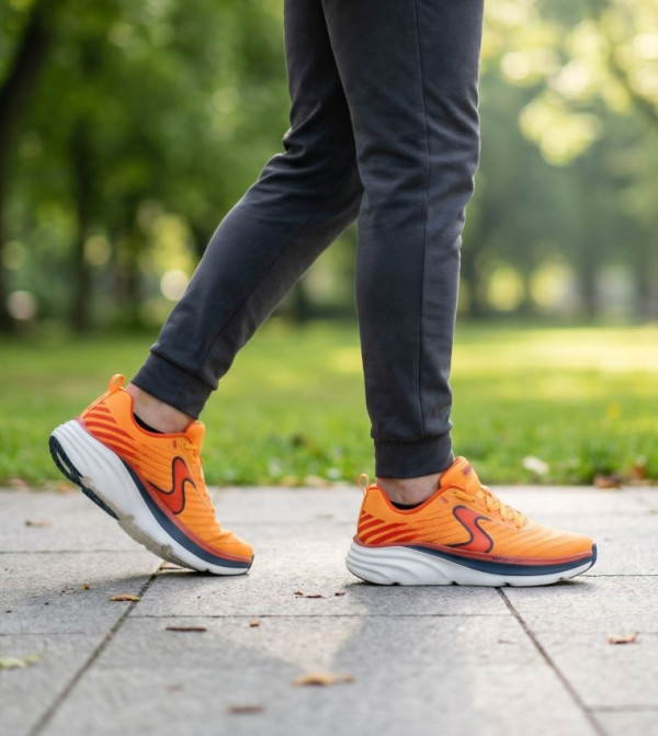 Skechers  Sneakers - Orange Low Top