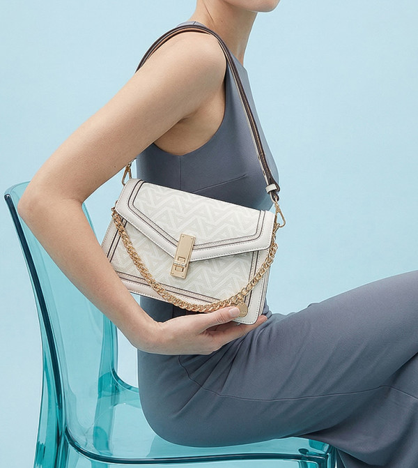 Aldo Shoulder Bags - Off White Shoulder Bag