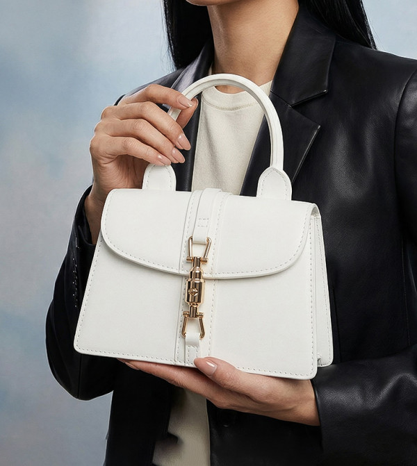 Call it Spring  Handheld Bags - White Handheld Bags