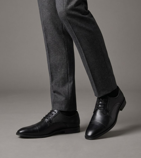 كول ات سبرنج  أحذية رسمية  - أسود Formal Lace-Up Shoes