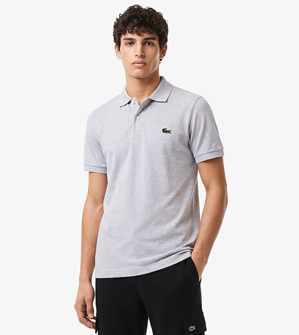 Lacoste Lacoste - Grey Polo T-shirts