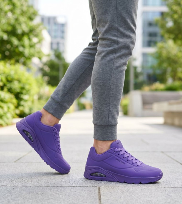 Skechers  Sneakers - Purple Low Top