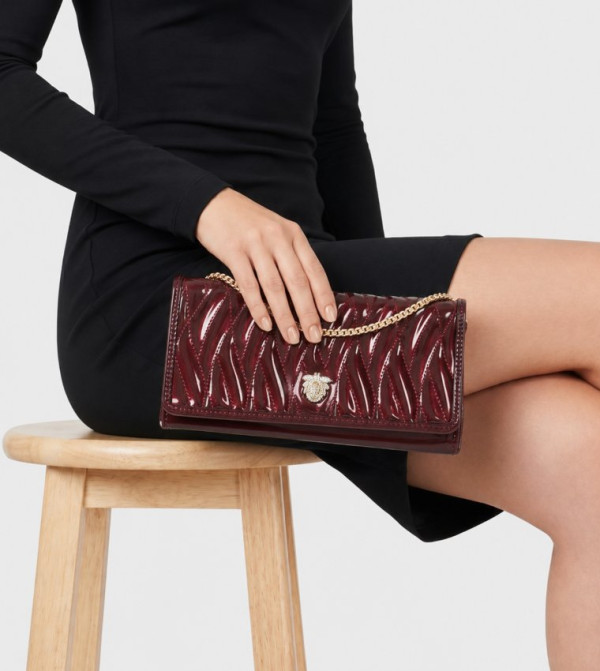 ديون لندن  cherry-mohogany - بني محمر  Cross Body Bags