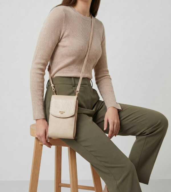 Dune London  Bags - Beige Cross Body Bags