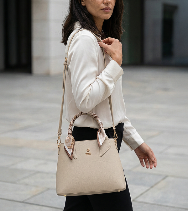 Beverly Hills Polo Club  Satchel Bags - Beige Satchel Bags