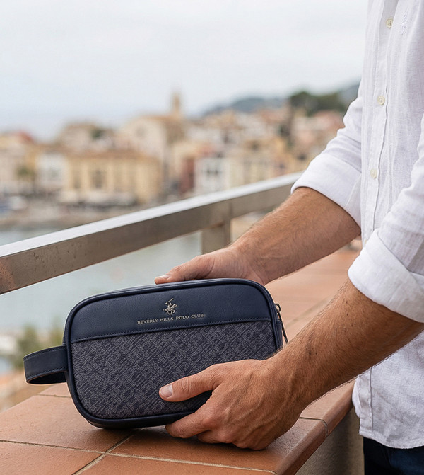 Beverly Hills Polo Club  Bags - Navy Toiletry bags