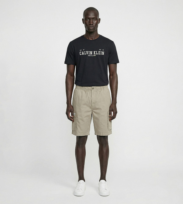 كالفن كلاين جينز شورتات - كاكي Cargo Shorts