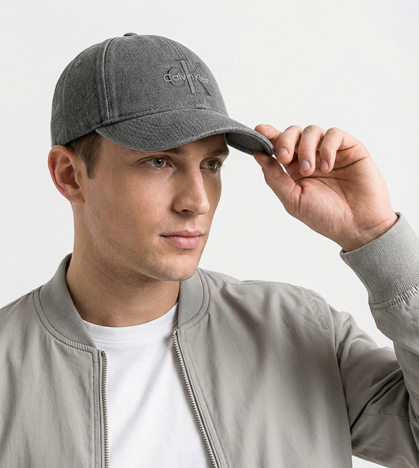 كالفين كلاين كالفين كلاين - رمادي قبعات
