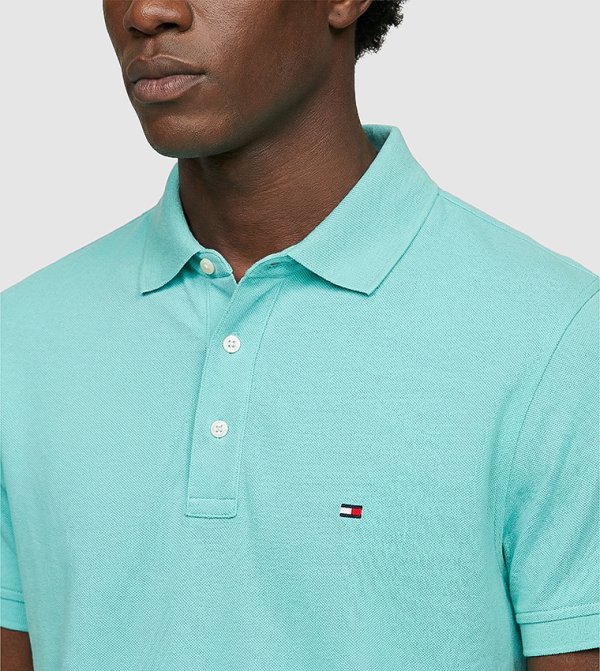 Tommy Hilfiger  T-Shirts - Blue Polo T-shirts