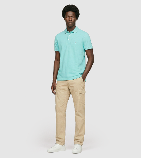 Tommy Hilfiger  T-Shirts - Blue Polo T-shirts