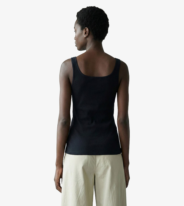 Calvin Klein Jeans  Sleeveless Tops - BLACK Sleeveless Tops