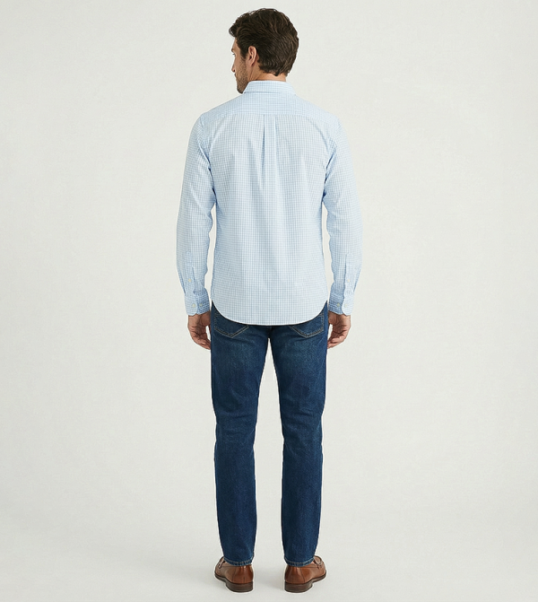 تومي هيلفيغر  أكمام طويلة - أزرق Long Sleeves