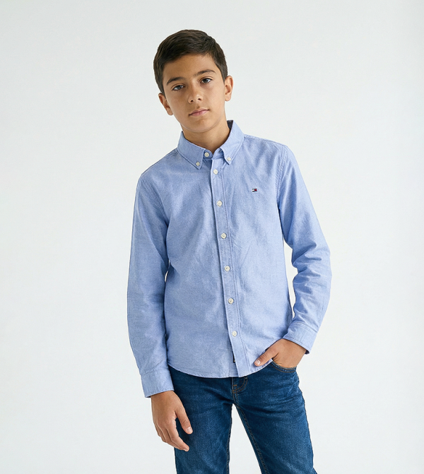 تومي هيلفيغر  ملابس - أزرق قمصان