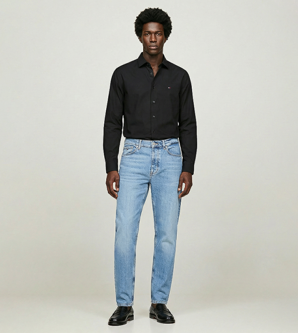 تومي جينز تومي جينز - أزرق Tapered Jeans