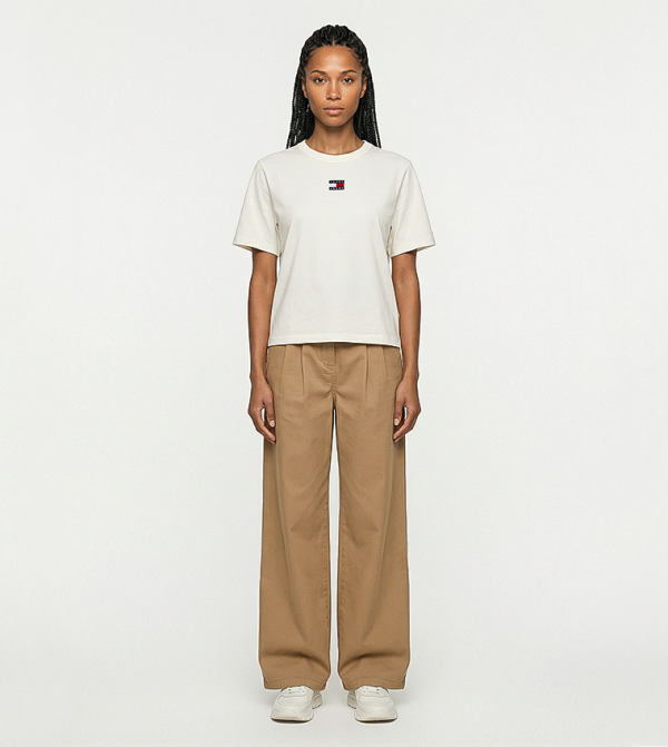 Tommy Hilfiger Clothing - Beige Short Sleeve T-Shirts