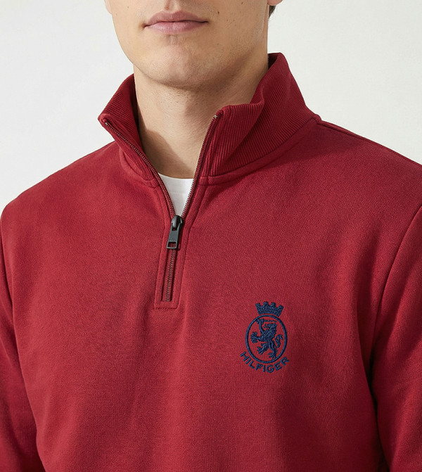 تومي هيلفيغر  ملابس - أحمر بلوزات