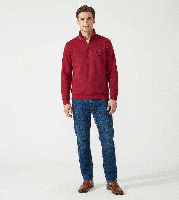 تومي هيلفيغر  ملابس - أحمر بلوزات