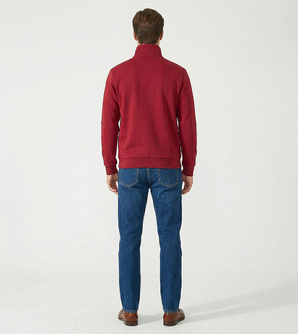 تومي هيلفيغر  ملابس - أحمر بلوزات