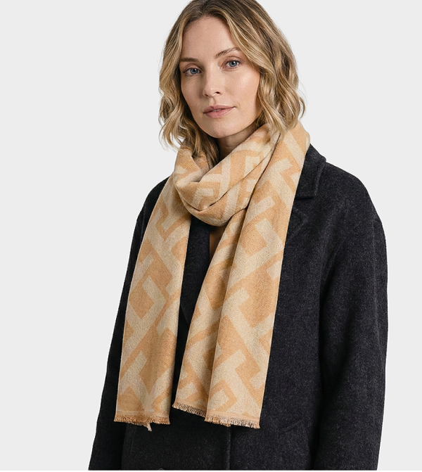 Tommy Hilfiger  Scarves - Beige Woven Scarves